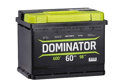 Автомобильный аккумулятор DOMINATOR 6СТ-60 VL (арт. 560107060)