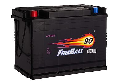 Автомобильный аккумулятор FIRE BALL 6СТ-90 N (1) (высокий) (арт.590125020)