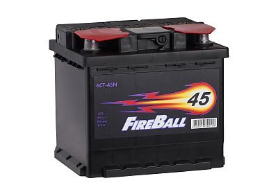 Автомобильный аккумулятор FIRE BALL 6СТ-45 (1) N (арт. 545103020)