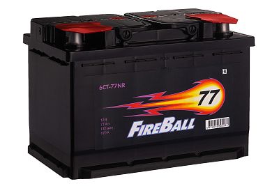 Автомобильный аккумулятор FIRE BALL 6СТ-77 (0) NR (арт. 577112020)