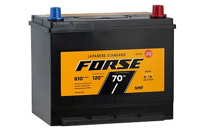 Автомобильный аккумулятор FORSE Asia 6СТ- 70 VL (0) 85D26L (арт.570353052)